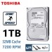 Toshiba HDD 1TB 7200 RPM 32MB 3.5 (DT01ACA100)